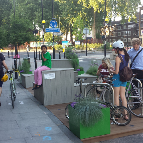 The Cloud Hoop Prkley in Hackney, London