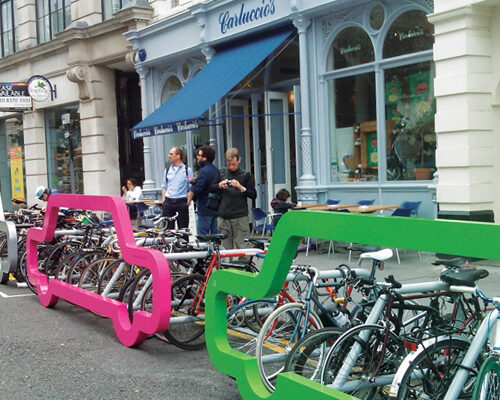 Cyclehoop in Copenhagen, Denmark