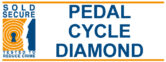 Pedal cycle diamond logo